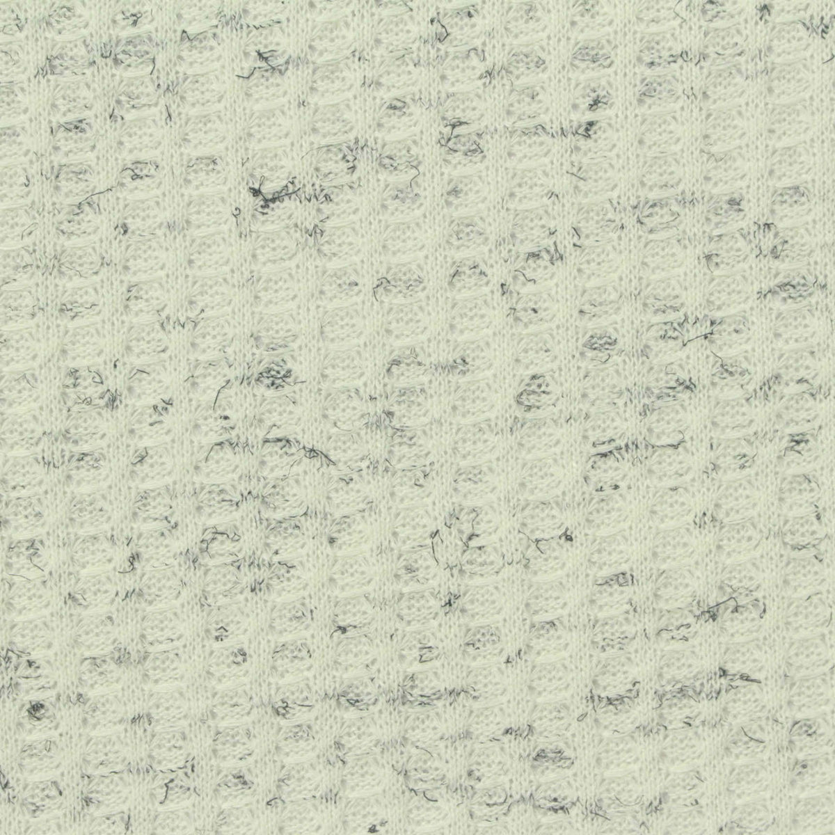 Light Cream Marl Waffle Knit, Polyester