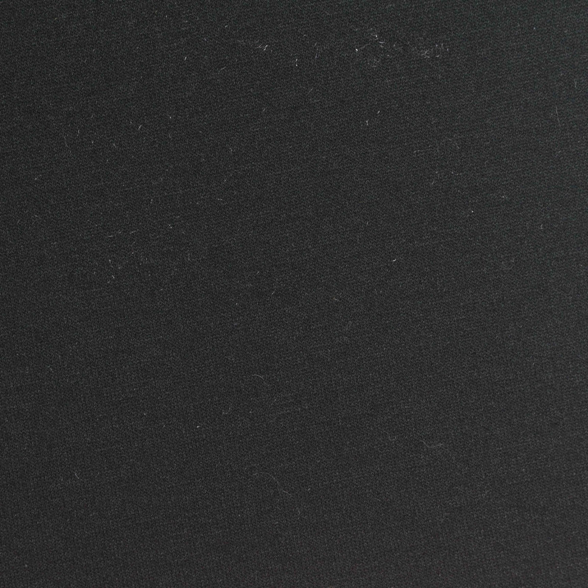 Polyester Viscose Stretch Scuba Knit Fabric, 350 gsm, 160 cm — Black, ref EF-273908
