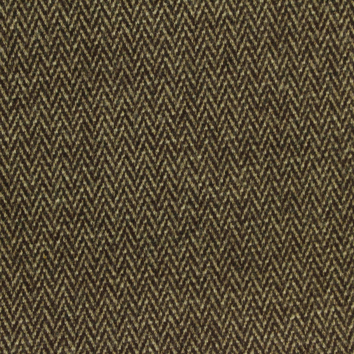 Brown Herringbone Jacquard, Poly-Viscose