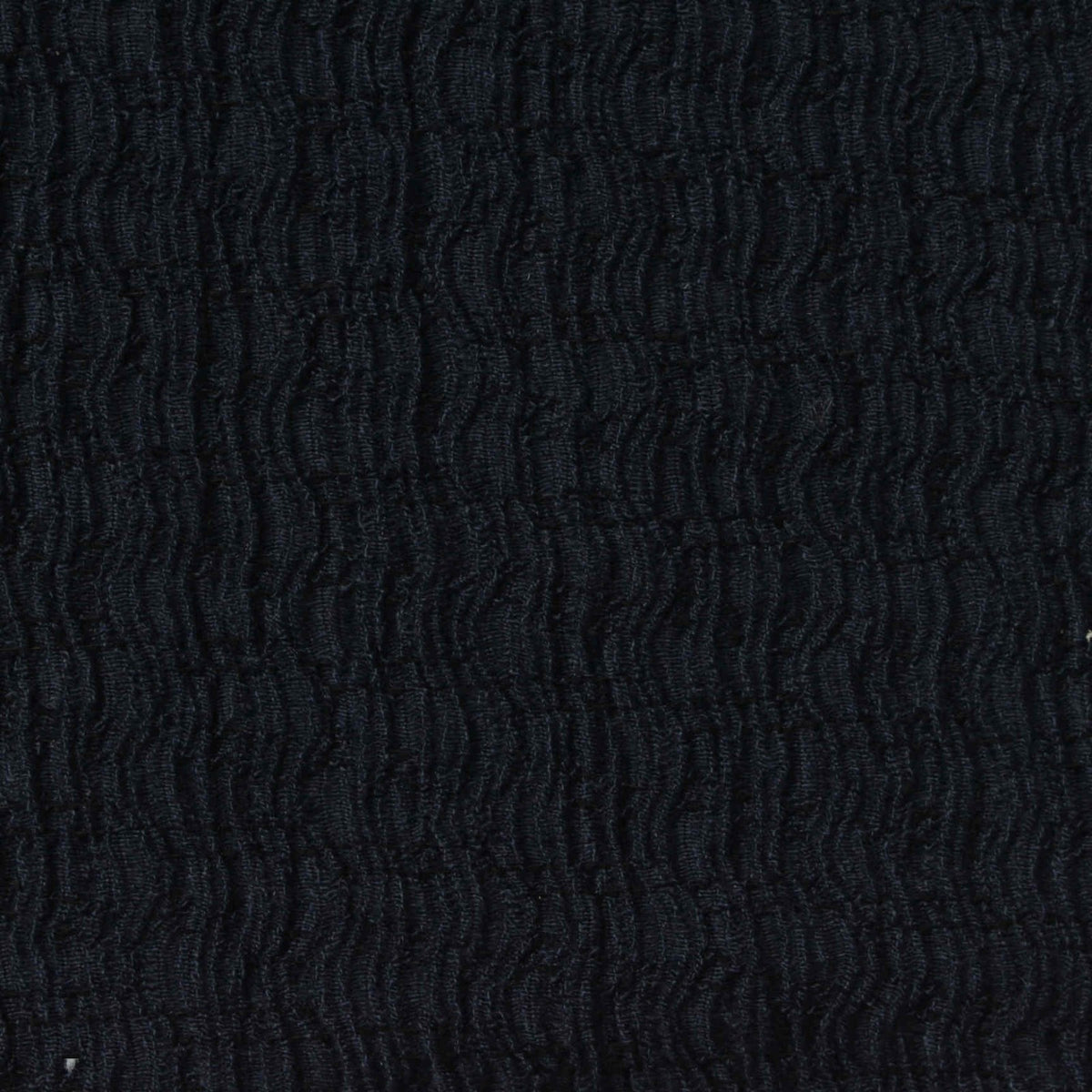Polyester Stretch Crepe Fabric, 210 gsm, 150 cm — Navy