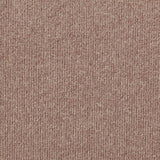 Brown Marl Piqué Knit, Poly-Cotton — texture