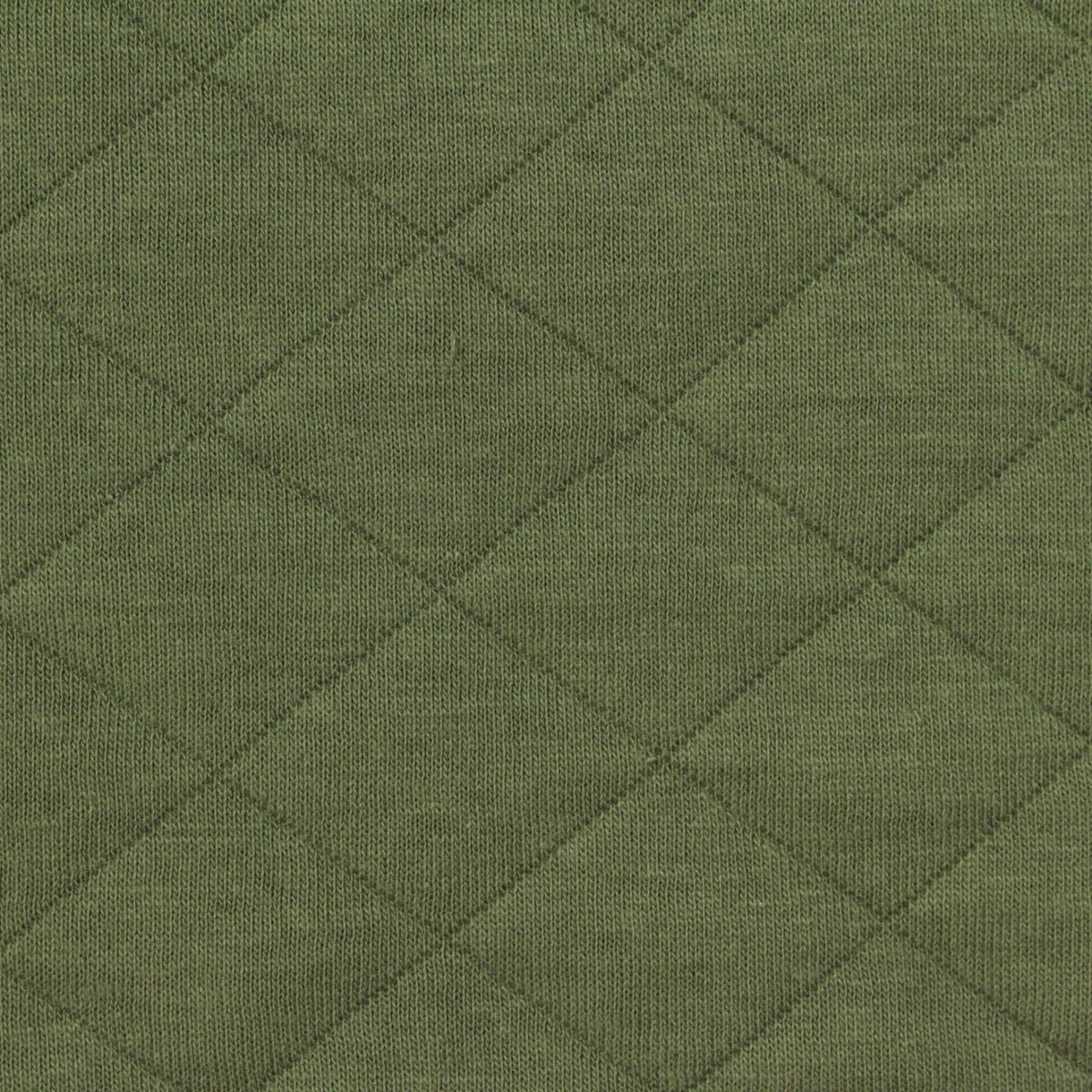 Olive Diamond Jacquard, Poly-Cotton, 317 gsm