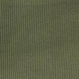 Polyester Stretch Rib Knit Fabric, 750 gsm, 117 cm — Green
