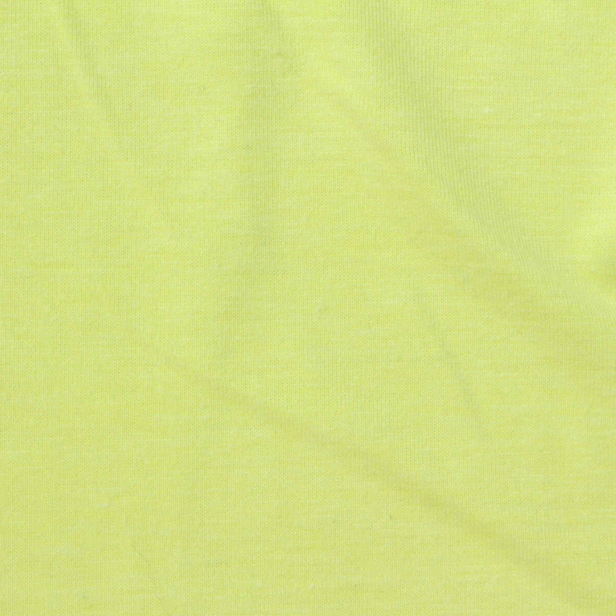 Polyester Cotton Blend Jersey Knit Fabric, 185 gsm, 155 cm — Yellow
