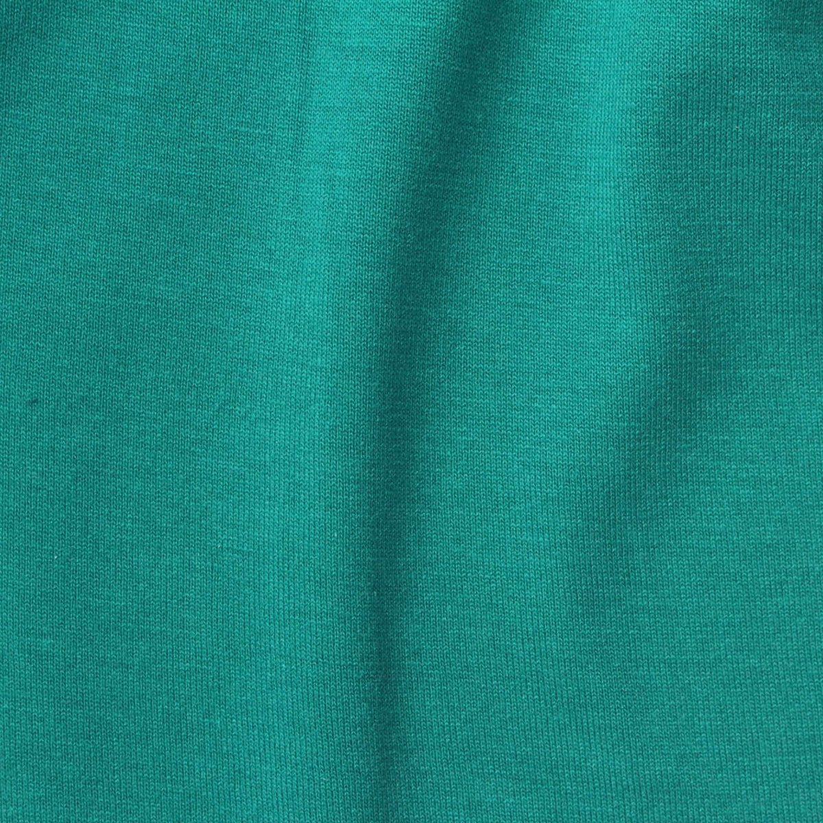 Polyester Cotton Blend Jersey Knit Fabric, 165 gsm, 180 cm — Green