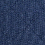 Navy Diamond Jacquard, Poly-Cotton — texture