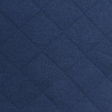 Navy Diamond Jacquard, Poly-Cotton