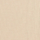 Acrylic Viscose Stretch Rib Knit Fabric, 338 gsm, 126 cm — Beige — texture