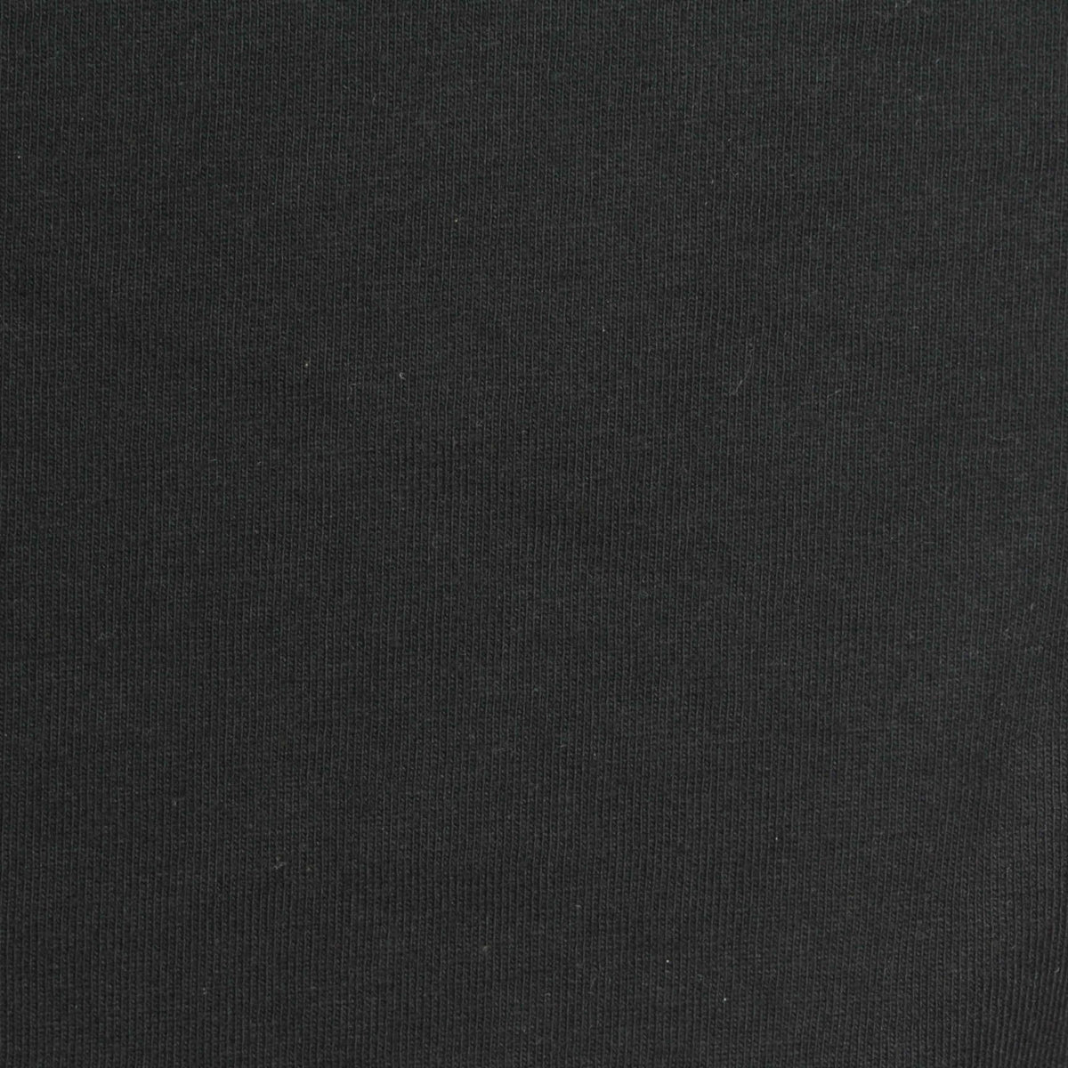 Polyester Cotton Blend Jersey Knit Fabric, 190 gsm, 180 cm — Black