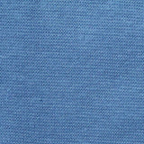 Cotton Polyester Stretch Rib Knit Fabric, 226 gsm, 170 cm — Blue — texture