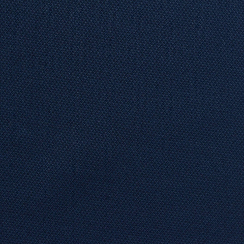 100% Polyester Piqué Knit Fabric, 262 gsm, 190 cm — Navy