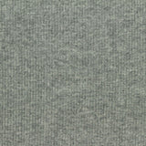 Heathered Grey Marl Rib Knit, Cotton