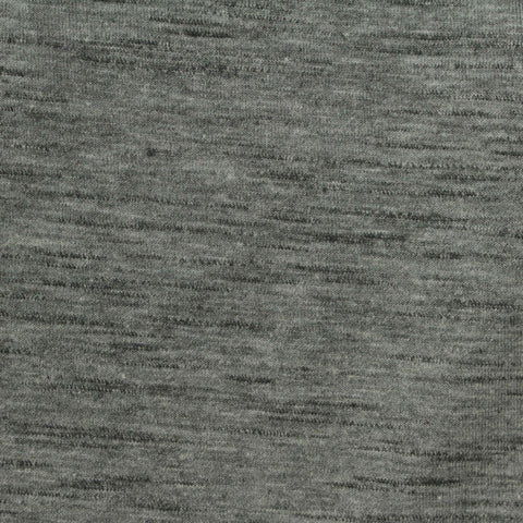 Grey Marl Jersey Knit, Poly-Cotton, 200 gsm