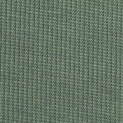 Polyester Stretch Rib Knit Fabric, 278 gsm, 128 cm — Green