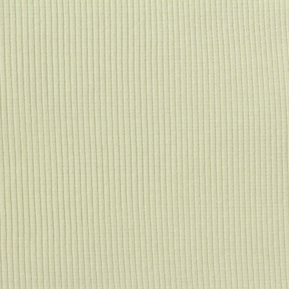 Cotton Stretch Rib Knit Fabric, 360 gsm, 144 cm — Green