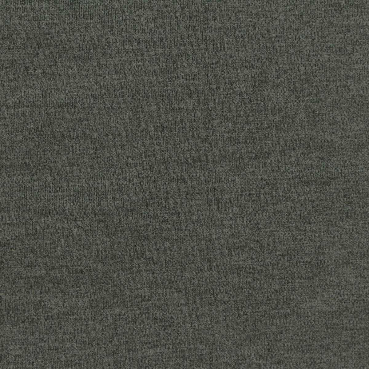Dark Grey Heathered-Marl Interlock Knit, Poly-Spandex