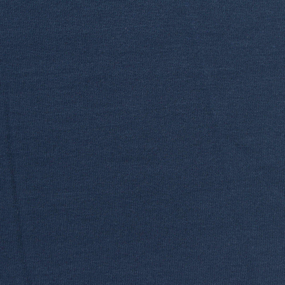 Brushed Polyester Modal Stretch French Terry Fabric, 235 gsm, 165 cm — Navy