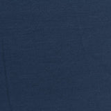 Brushed Polyester Modal Stretch French Terry Fabric, 235 gsm, 165 cm — Navy