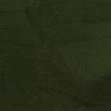 Polyester Cotton Blend Stretch Rib Knit Fabric, 205 gsm, 175 cm — Green