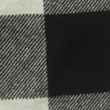 Black Check Jacquard, Poly-Viscose