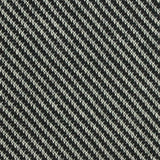 Black Diagonal-Stripe Interlock Knit, Polyester — texture