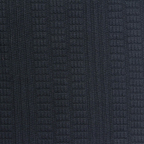 Dark Grey Tone-on-Tone Interlock Knit, Polyester, 233 gsm