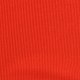 Polyester Stretch Rib Knit Fabric, 290 gsm, 158 cm — Red