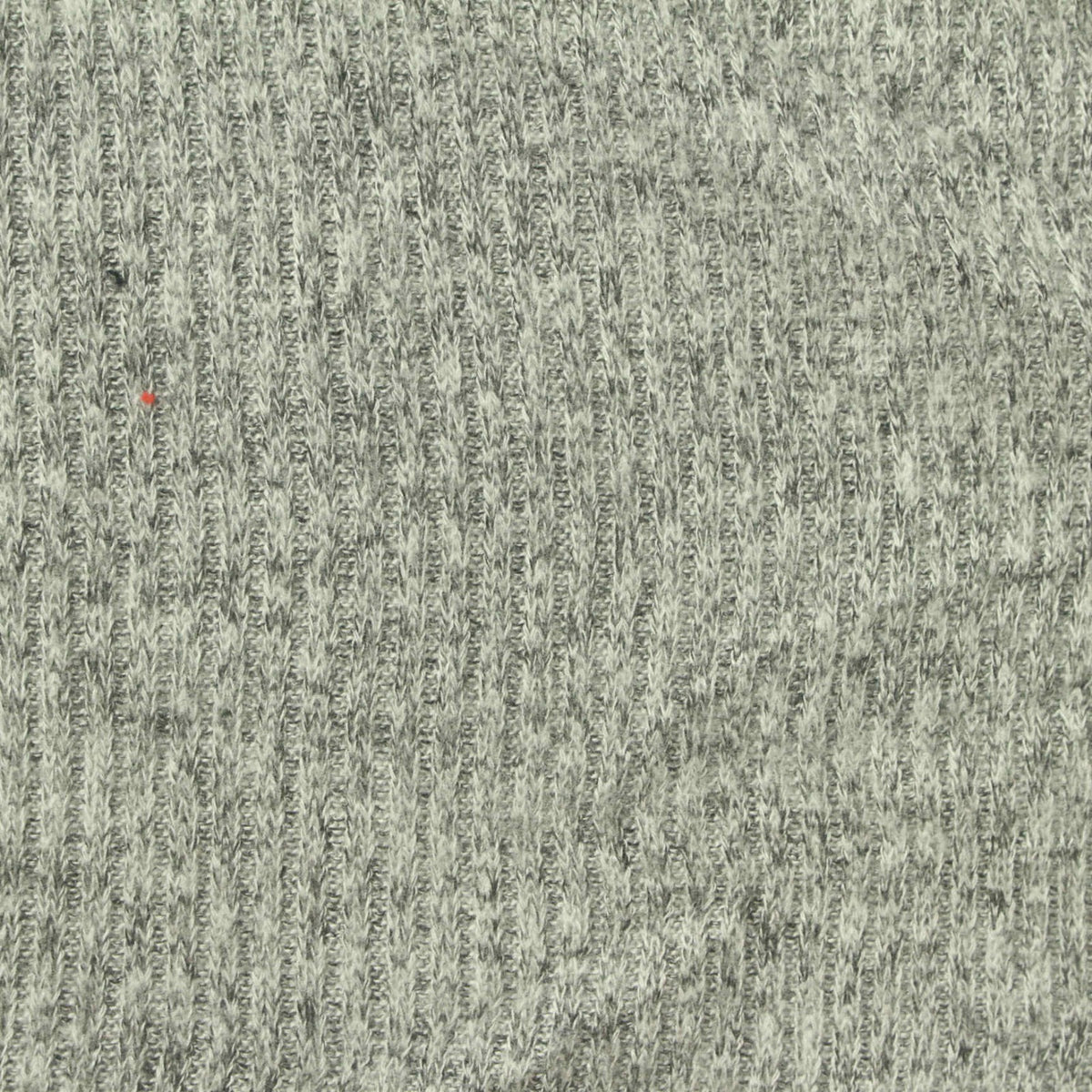 Heather Grey Marl Rib Knit, Viscose-Poly, 210 gsm, 184 cm