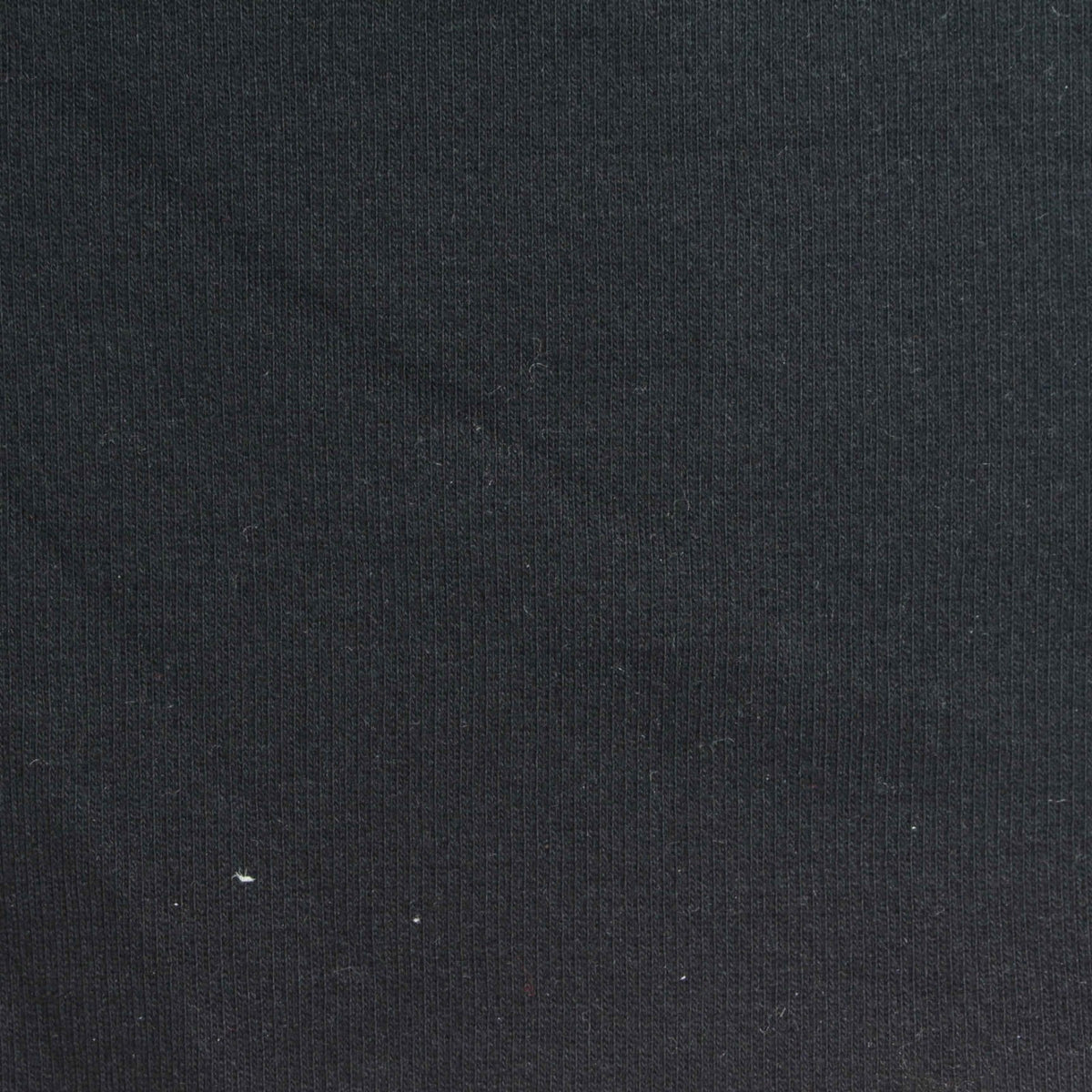 Cotton Piqué Knit Fabric, 372 gsm, 176 cm — Black