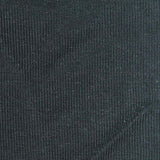Cotton Polyester Rib Knit Fabric, 284 gsm, 170 cm — Black — texture