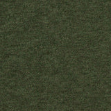 Dark Green Heathered-Marl Jersey Knit, Polyester — texture