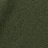 Dark Green Heathered-Marl Jersey Knit, Polyester