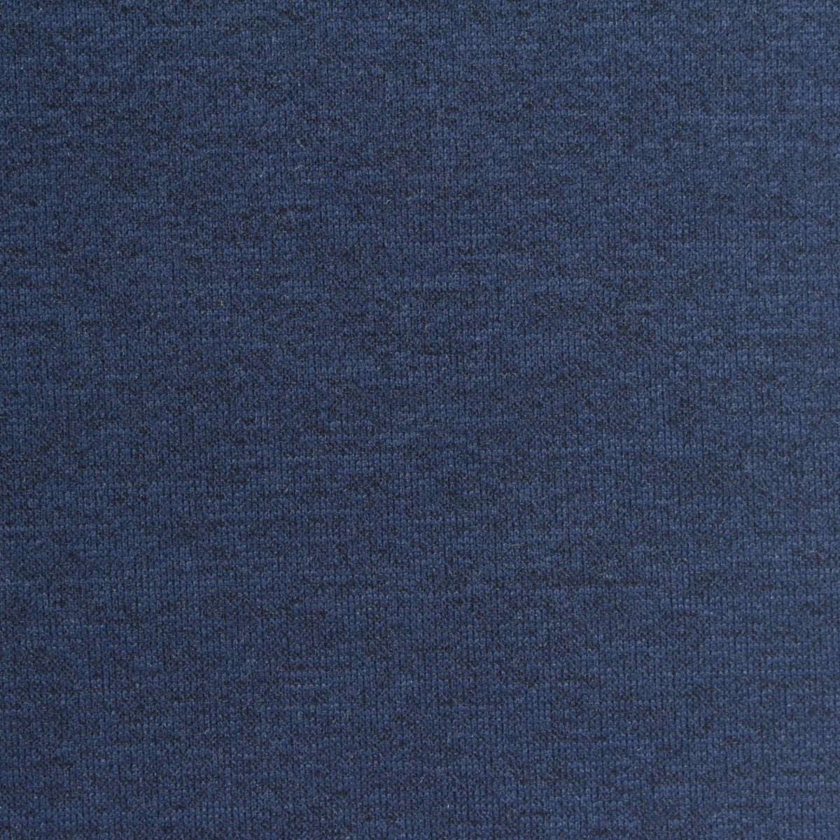 Dark Blue Marl French Terry, Polyester, 280 gsm