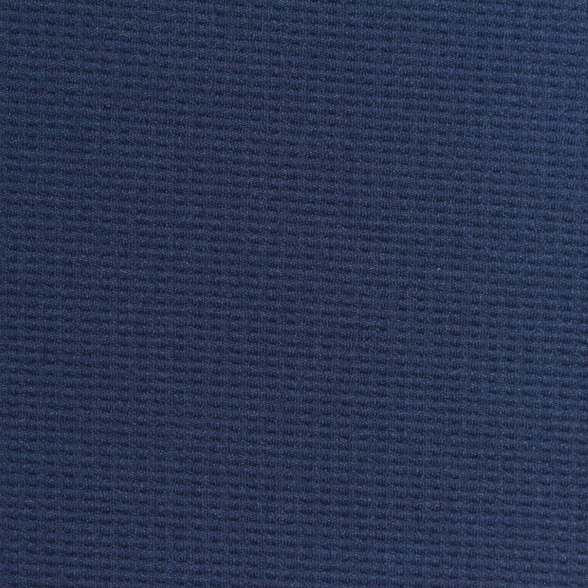 100% Polyester Waffle Knit Fabric, 218 gsm, 154 cm — Navy