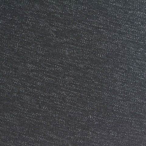 Dark Grey Marl Scuba Knit, Polyester, 189 gsm