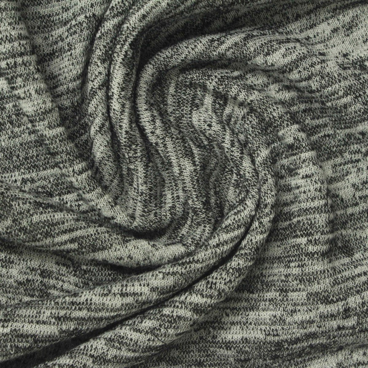 Grey Marl Knit, Polyester, 232 gsm