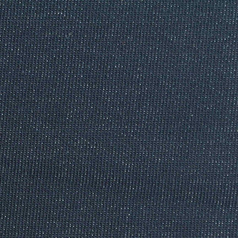 Dark Blue Marl Scuba Knit, Poly-Cotton, 279 gsm