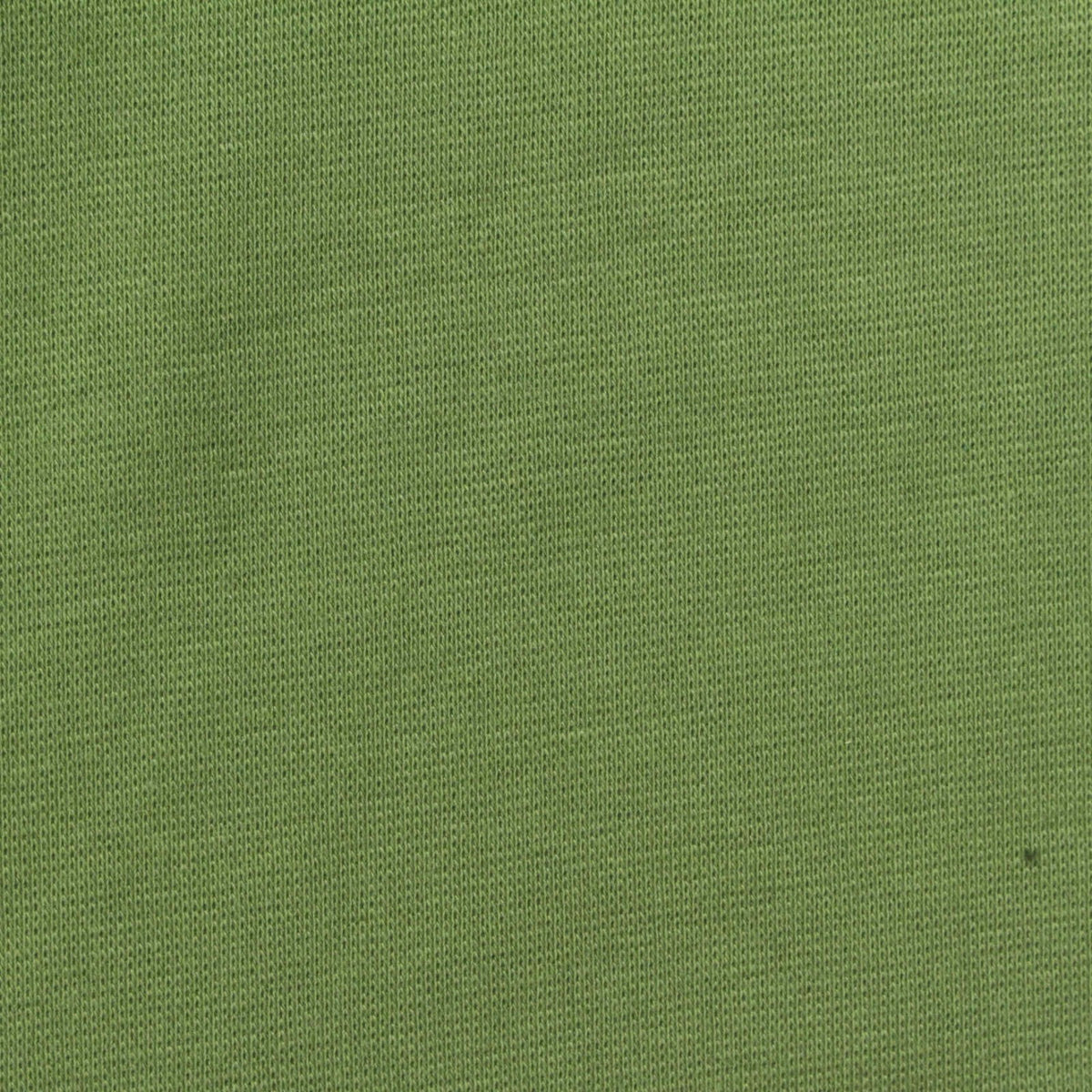 Olive Rib Knit, Cotton-Poly