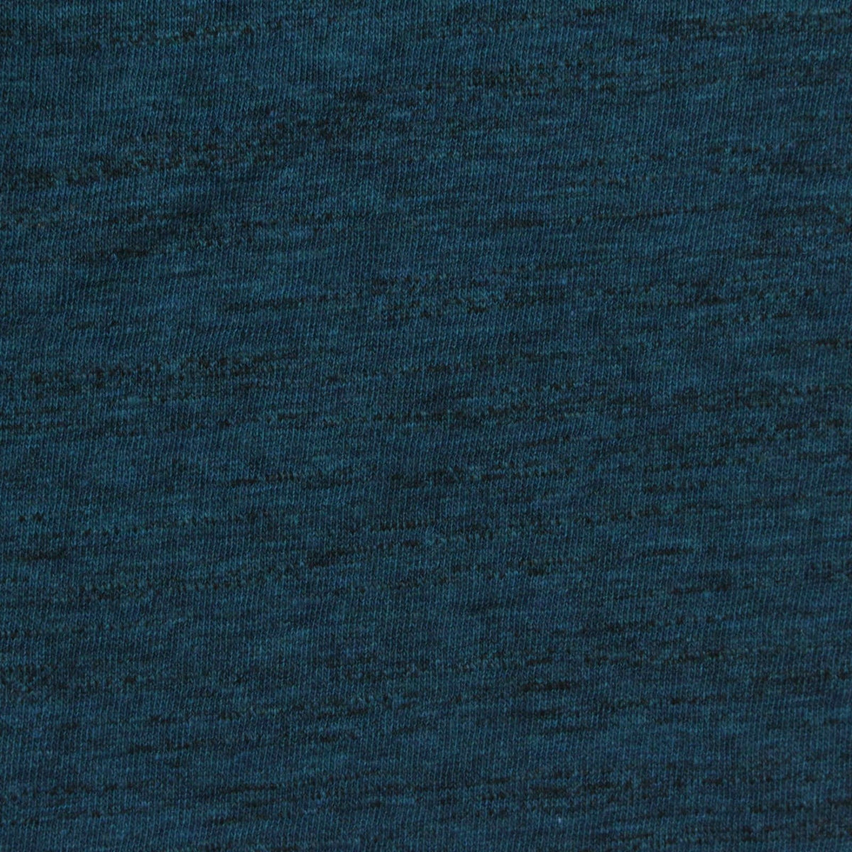 Teal Marl Jersey Knit, Cotton-Poly, 156 gsm