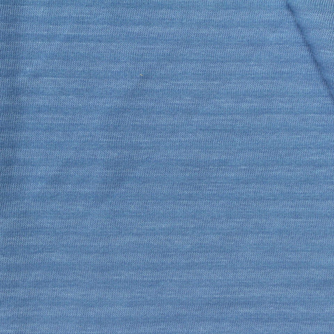 Heathered Blue Marl Jersey Knit, Cotton-Poly, 175 gsm
