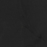 Modal Polyester Stretch Scuba Knit Fabric, 310 gsm, 158 cm — Black