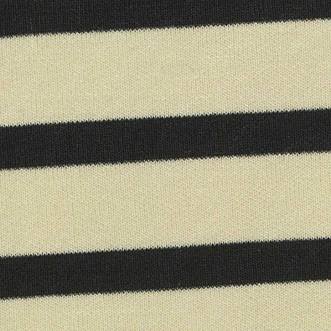 Dark Grey Stripe Scuba Knit, Poly-Modal