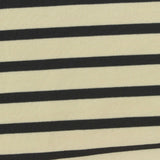 Dark Grey Stripe Scuba Knit, Poly-Modal
