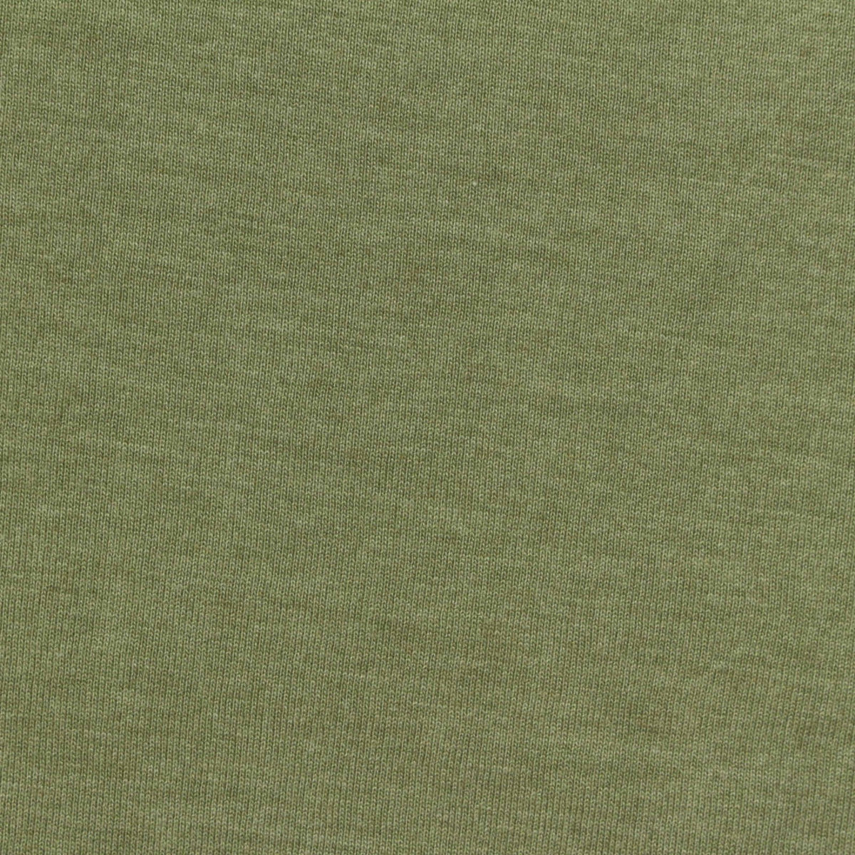 Green Heather Jersey Knit, Poly-Cotton, 170 gsm