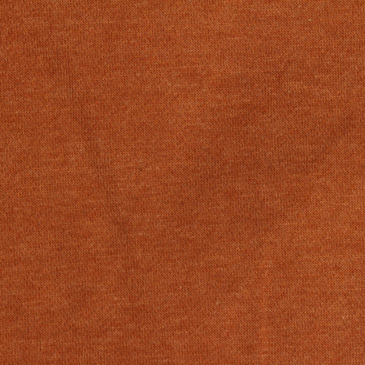 Rust Marl French Terry, Cotton-Poly