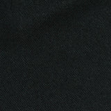Yarn-Dyed 100% Polyester French Terry Fabric, 313 gsm, 182 cm — Black