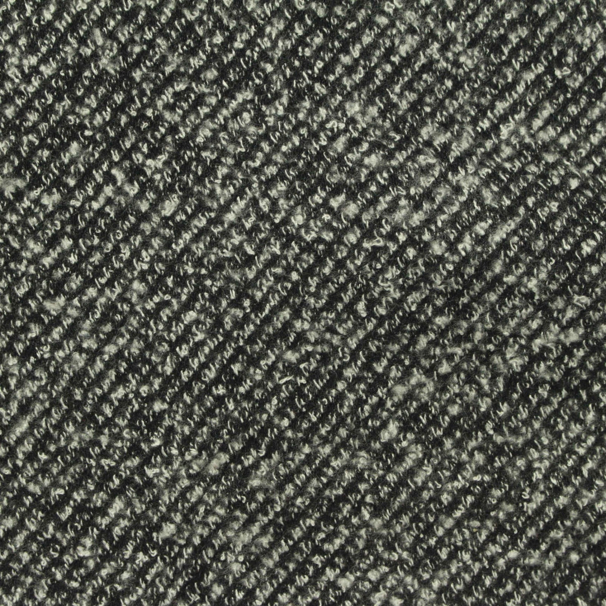Black Flecked Chunky Knit, Poly-Viscose