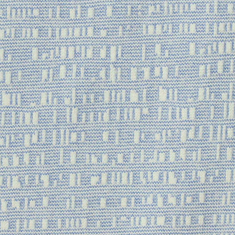 Jacquard Polyester Stretch Jersey Knit Fabric, 228 gsm, 164 cm — Blue