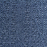 Blue Openwork Chunky Knit, Polyester