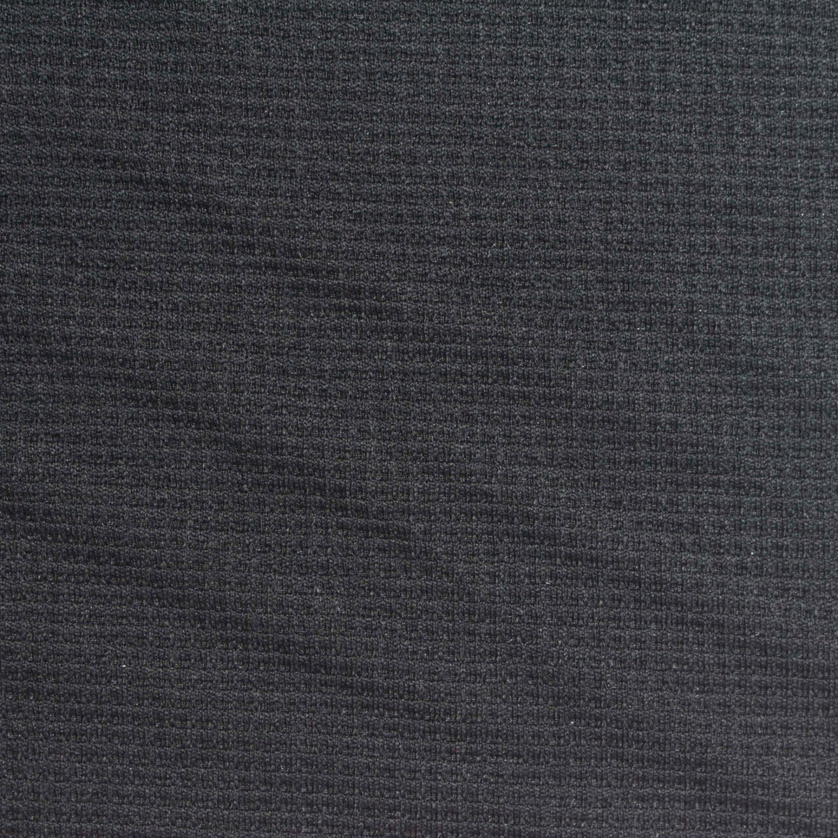 Dark Grey Marl Waffle Knit, Polyester, 240 gsm, 186 cm